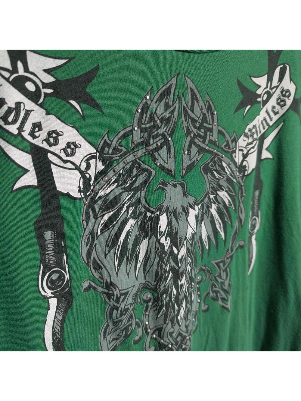 Guess Rhinestone Graphic Tee - Picture 2 of 5